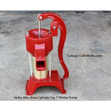 Heller Aller Brass Cylinder Fig. T  Pitcher Pump