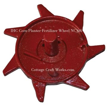IHC Corn PLanter Star Fertilizer Wheel NC316