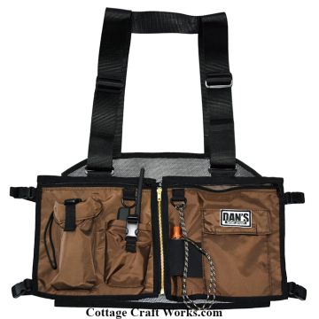 Mesh Strap Hunting and Work Gear Vest with multiple pockets