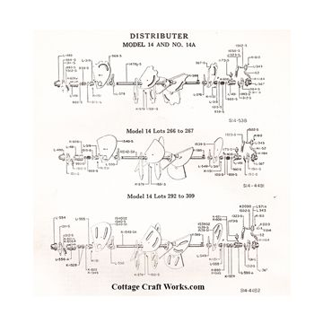 New Idea 14 & 18 Spreader Distributor Parts