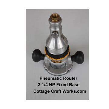 Pneumatic  Router | 2-1/4 HP Wood Working Air Router