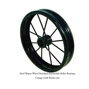 Steel Spoke-Rim Wagon Wheel