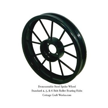 Iron Steel Spoke Implement, Wagon Wheel