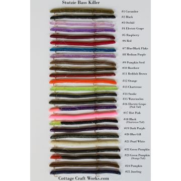 Stutzie Bass Killer handcrafted crankbait worm fishing lure