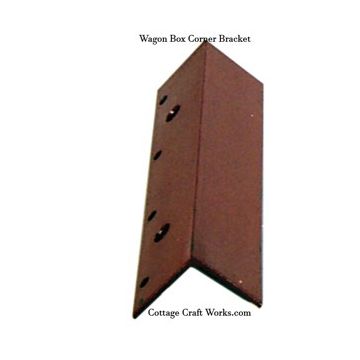 Wagon-Truck Box Side Bed Corner Brackets