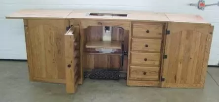 Solid Wood Sewing Cabinet