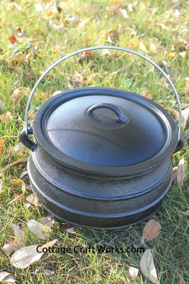Flat Bottom #2 Cast Iron Kettle-7 Qt