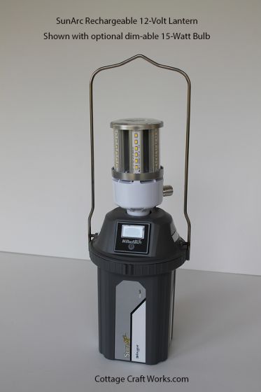 SunArc LED Rechargeable 12-Volt Lamp-Lantern