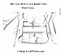 IHC PTO Corn Binder Main Frame Parts