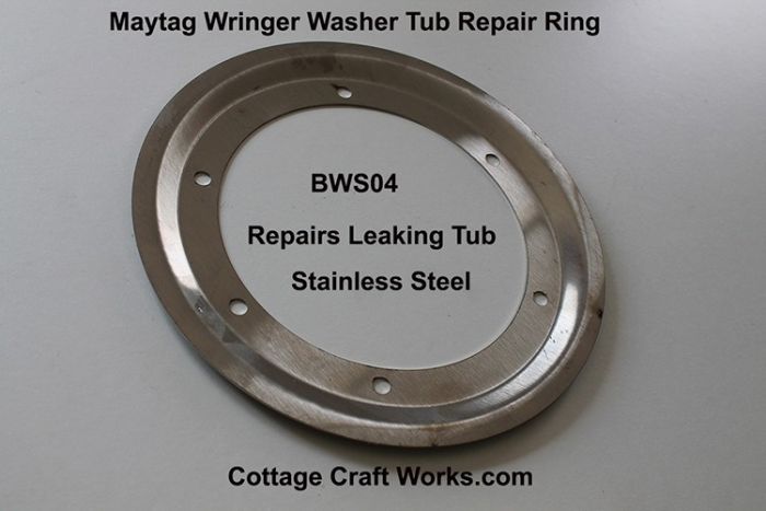 Vintage Maytag Wringer Washer Leaking Tub Repair Ring
