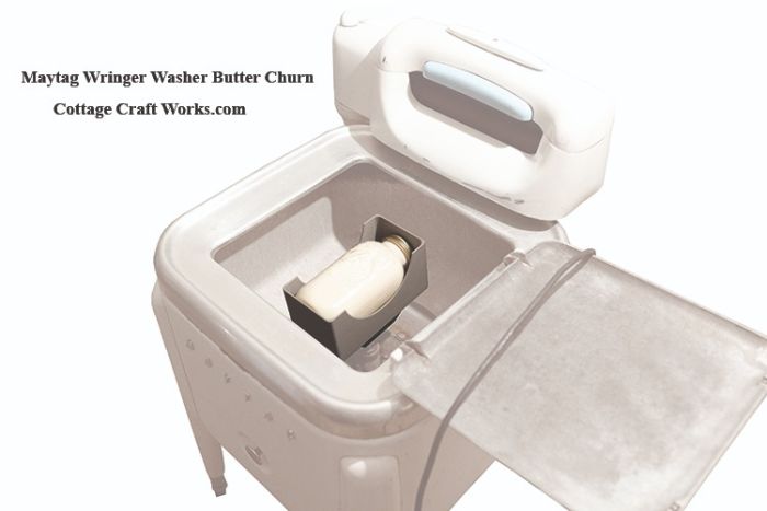 Maytag Wringer Washer Retro Butter Churn