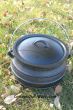 Flat Bottom #2 Cast Iron Kettle-7 Qt