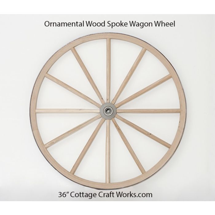 Ornamental Wood Spoke Wagon Wheels