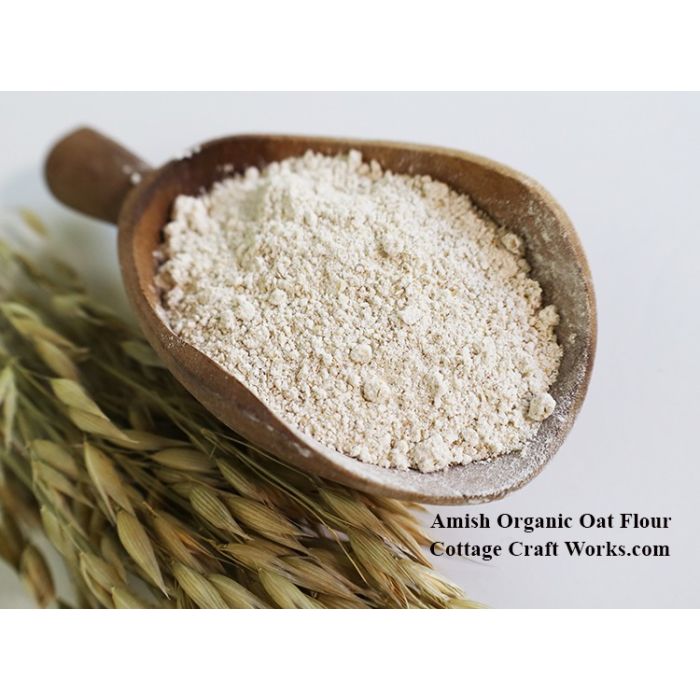 Amish Organic Oat Flour 25 lb