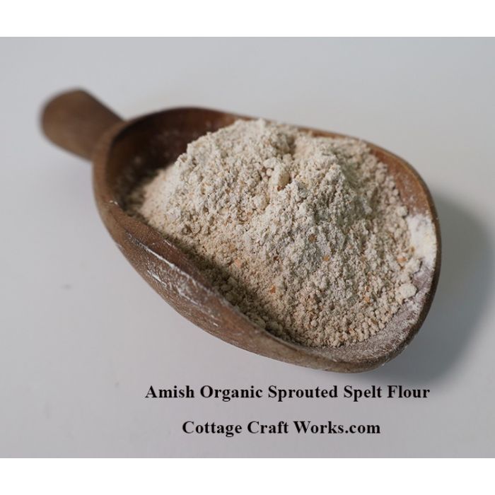 Amish Sprouted Whole Spelt Flour 25 lb