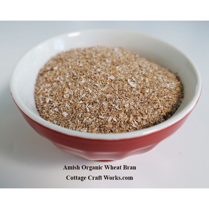 Amish Organic Wheat Bran Cereal is processed on a certified-organic Amish farm in Ohio.