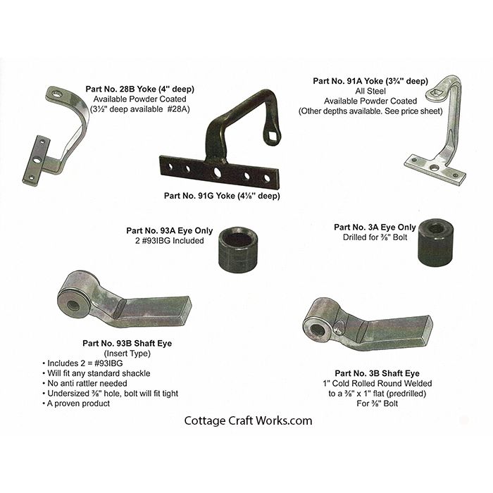 Horse Buggy-Carriage Shaft Hardware