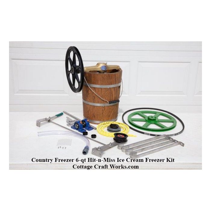 Country 6-QT Hit-N-Miss Freezer Parts Kit