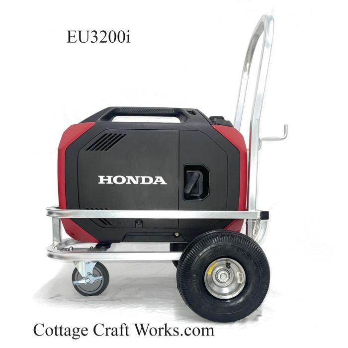 EU3200i Aluminum Generator Cart with Pneumatic Wheels