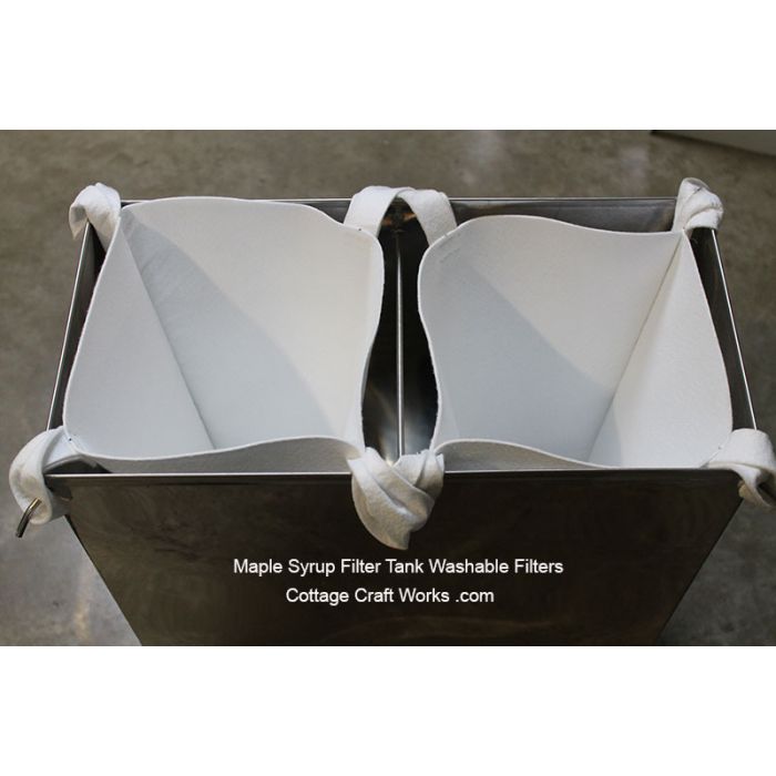 Stainless Maple Syrup Double Cone Filtering Tank