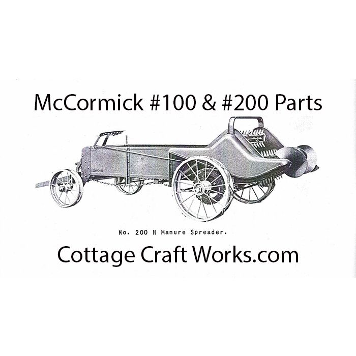 McCormick 100-200 Ground Driven Spreader Parts