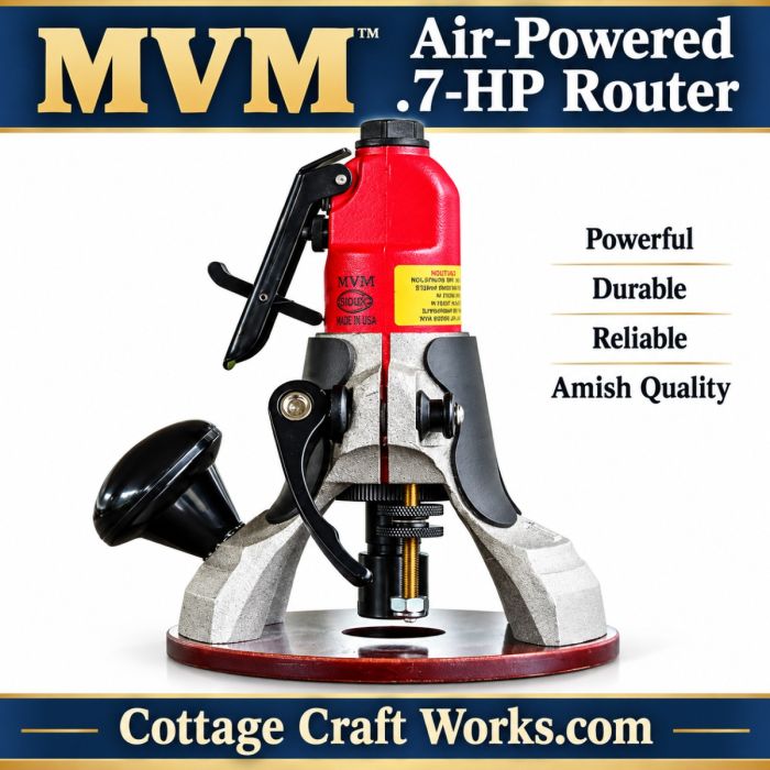 MVM Air-Powered 0.7-HP Router