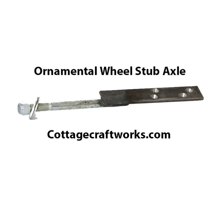 Ornamental Wagon & Cart, Wheel Stub Axle