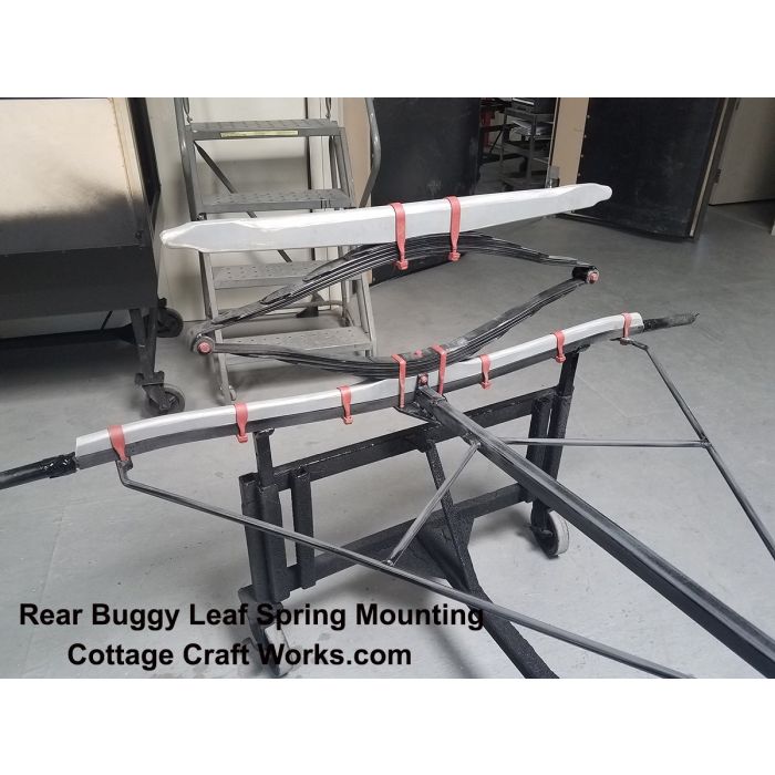 Buggy, Carriage Leaf Spring Mounting Wood