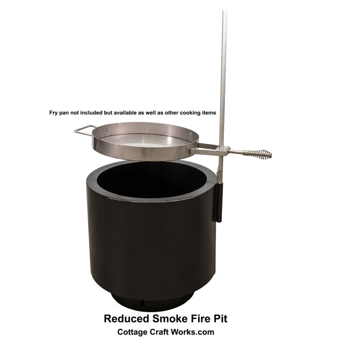 Reduced Smoke Portable Campfire Pit