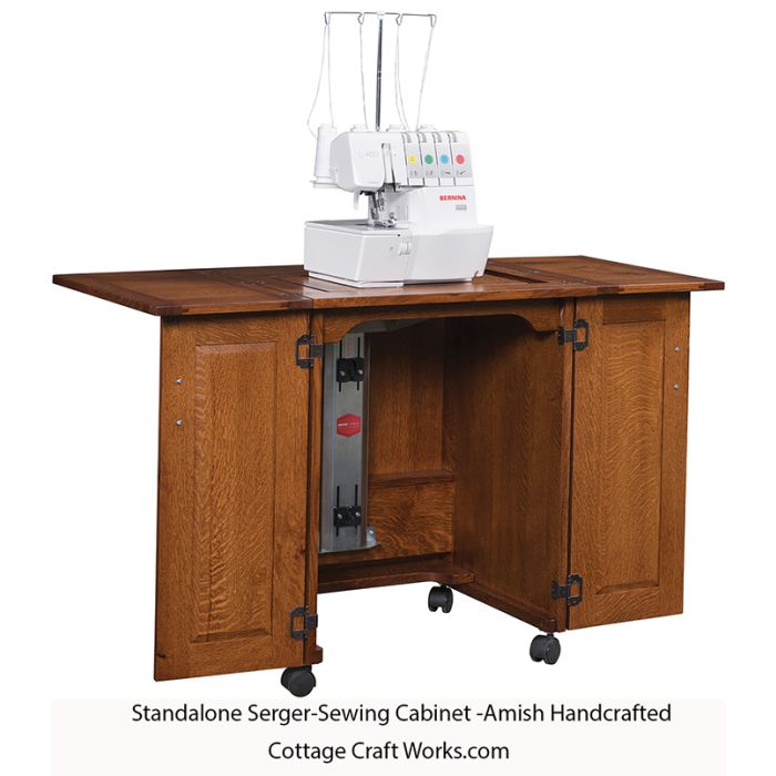 Standalone Serger-Sewing Cabinet 