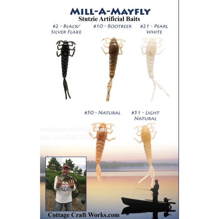 Mill-A-Mayfly Artificial Bait