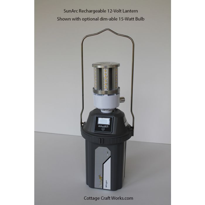  SunArc LED Rechargeable 12-Volt Lamp-Lantern