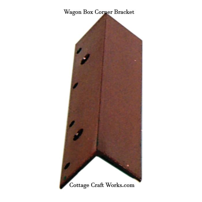 Wagon-Truck Box Side Bed Corner Brackets
