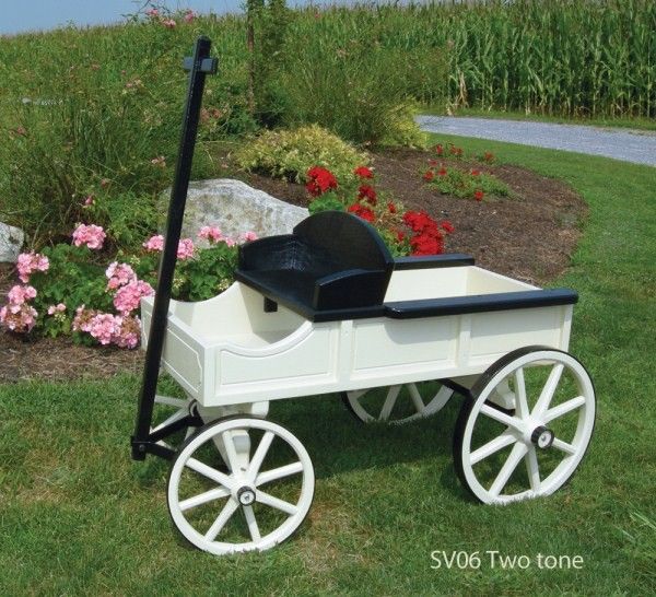 Miniature Buckboard Wagon Medium Size