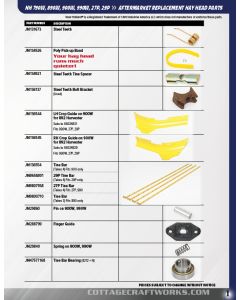 New Holland aftermarket Amish replacement parts for NH 790, 900, 27P, 29P-W Hay Head 