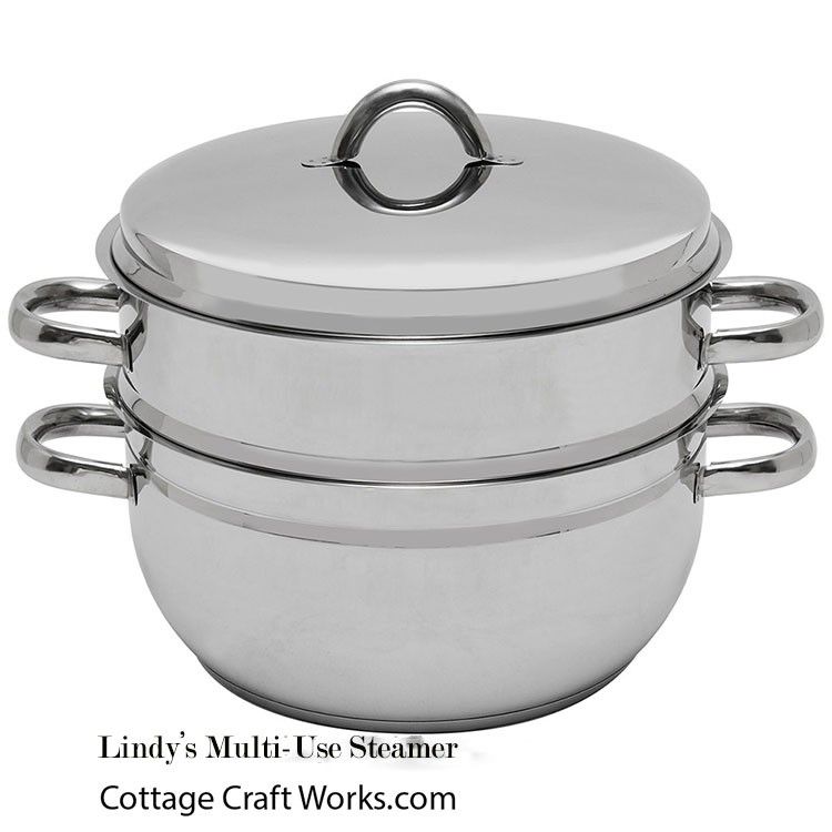BackToBasics Old Fashioned Stainless Steamer Cooker, Juicer