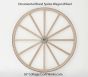 Ornamental Wood Spoke Wagon Wheels