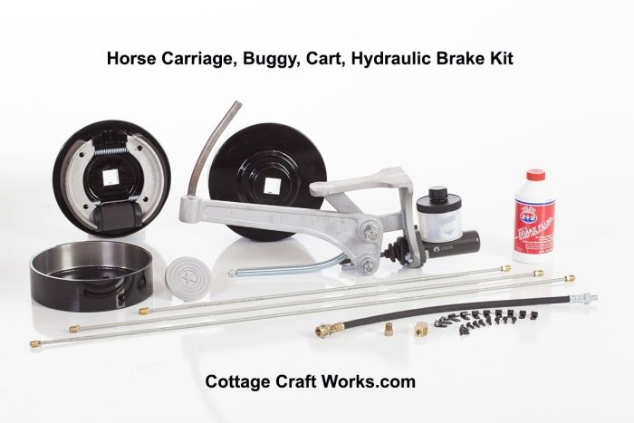Horse Carriage, Cart, Hydraulic Drum Brake Kit