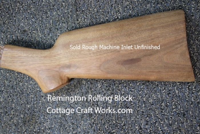 Remington Rolling Block Replacement Stock
