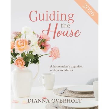 Guiding the House homemaker organization journal — cover view and inside pages”