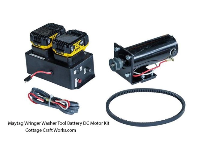Maytag Wringer Washer DC Tool Battery Motor Kit