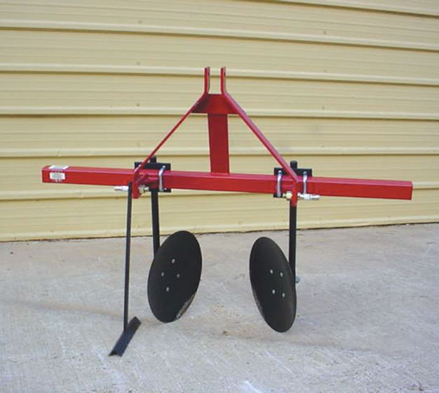 3-point hitch hiller mounds garden rows super fast, 25-50 HP rated