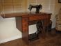 Cottage Craft Works Singer Reproduction Treadle Sewing Cabinet