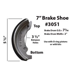 Horse-Drawn Vehicle Hydraulic Brake Shoes
