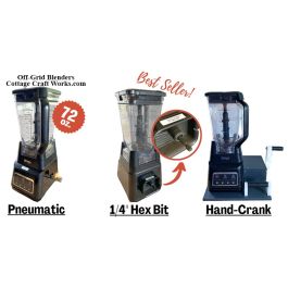 Off-Grid Non-Electric High Speed Blender Food Processor