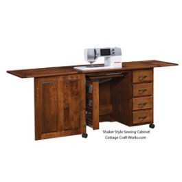 Shaker Style Sewing Cabinet