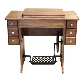 Amish Furniture-Treadle Sewing Machine Cabinet