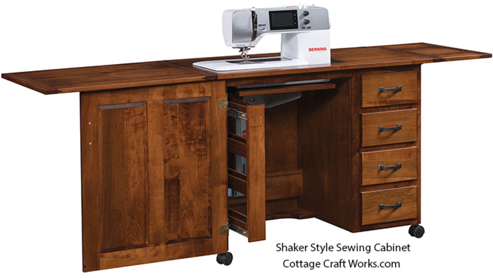 Shaker Style Sewing Cabinet