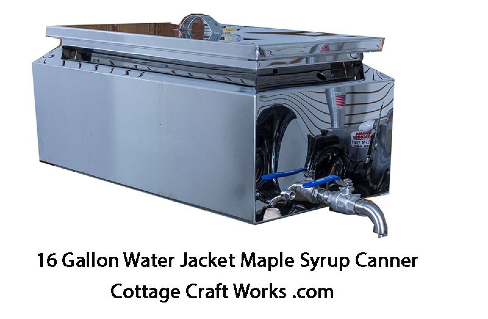 Hobby Farm | Water Jacket Maple Syrup Finish Canner | Bottler