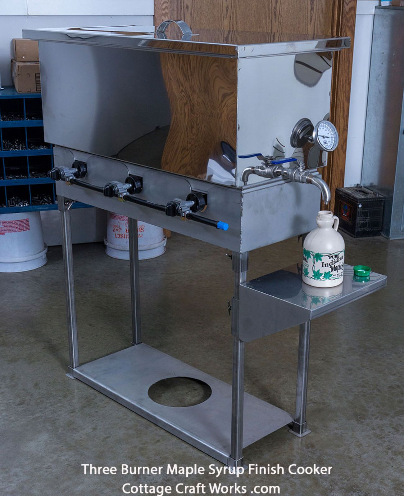 Hobby Farm Three Burner Gas Syrup Finisher